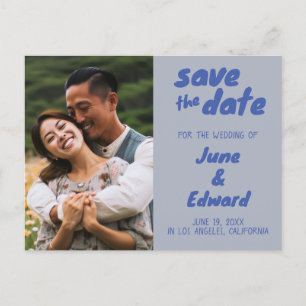 Convite de Casamento Foto Personalizada SAVE the D