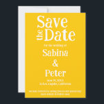 Convite de Casamento Foto Personalizada SAVE the D<br><div class="desc">Adicione sua própria foto na parte traseira deste cartão SAVE THE DATE personalizado! Adicione seus próprios detalhes para o seu dia especial. Você pode alterar as cores, fontes e layout do cartão para atender às suas necessidades. Eu tenho notas de agradecimento, cartões de RSVP, convites, envelopes e mais correspondentes! Verifique...</div>