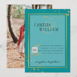 Convite de Casamento FOTOGRAFIA Moderna CÓDIGO QR 