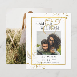 Convite de Casamento FOTOGRAFIA White Gold ORÇAMEN