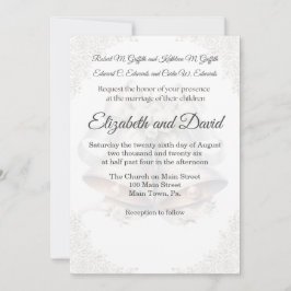 Convite de Casamento Fundo Sino de Casamento