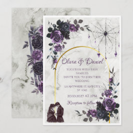 Convite de Casamento Gótico