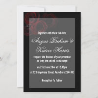 Convite de Casamento Gótico | Alternativa Romântic