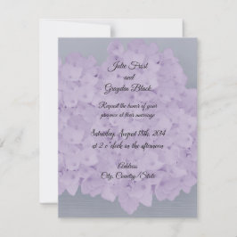 Convite de Casamento Hortênsia Lavanda