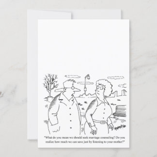 Convite De Casamento Humorístico Personalizável De