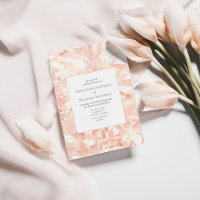 Convite de Casamento Ilusão com Pedra Preciosa Ros