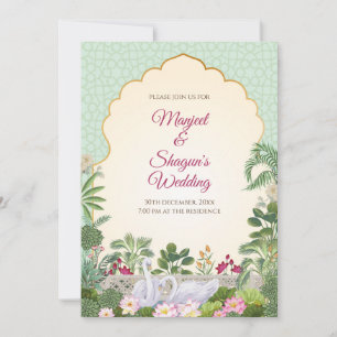 Convite de casamento indiano digital Convite de ca