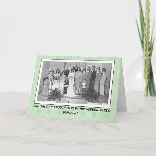 Convite de casamento legal para a festa (Frente)