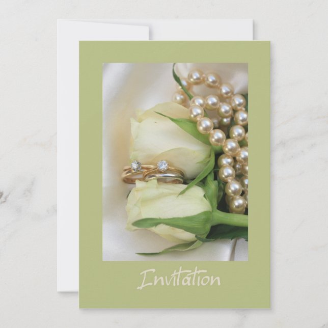 convite de casamento lésbica rosa branca (Frente)