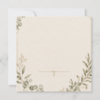 Convite de Casamento Luxuoso – estilo Marfim Minim