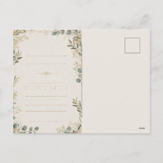 Convite de Casamento Luxuoso – estilo Marfim Minim