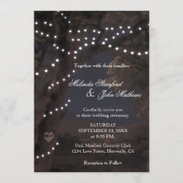 Convite De Casamento | Luzes de string