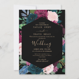 Convite de Casamento Magnólia Ouro Preto