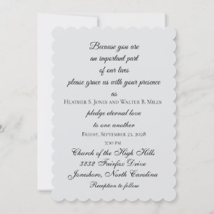 Convite de Casamento Meio Dengoso