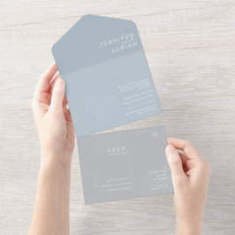 Convite de Casamento Minimalista