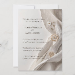 Convite de Casamento Minimalista Elegante