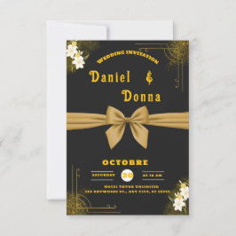 Convite de Casamento Minimalista Elegante – Editáv