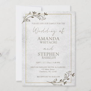 Convite de Casamento Minimalista Roteiro Orçamento