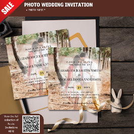 Convite de casamento Moderno de OVERLAY FOTO Orçam