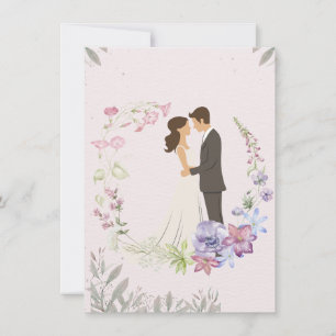 Convite de Casamento Moderno e Elegante