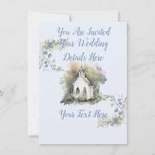 Convite de Casamento na Igreja