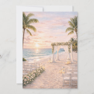 Convite de Casamento na Praia de Punta Cana Edit