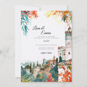 Convite de Casamento no Destino Espanha Espanha