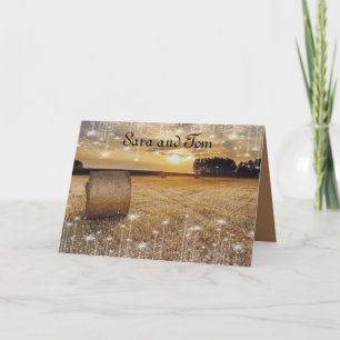 Convite de Casamento no Estilo Country