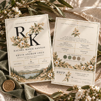 Convite de Casamento no Jardim Botânico