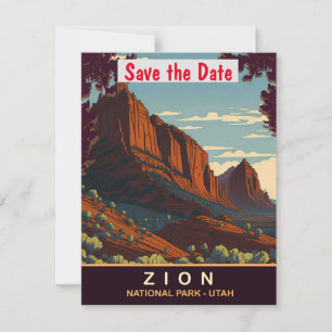 Convite de Casamento no Zion National Park Utah Ro