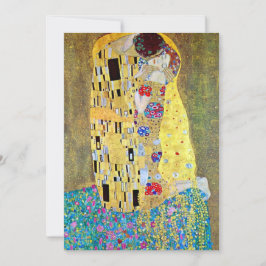 Convite de casamento; O Beijo de Gustav Klimt