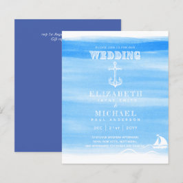 Convite de Casamento Orçamento Aqua Oceano Destino