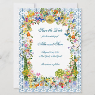 Convite de casamento ou Salve o Disco do Jardim de