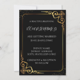 Convite de Casamento Ouro Preto