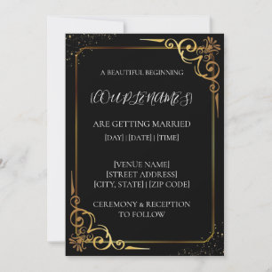 Convite de Casamento Ouro Preto