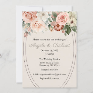 Convite De Casamento, Papel de carta De Casamento,