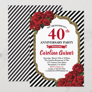 Convite de casamento para festa de aniversário de
