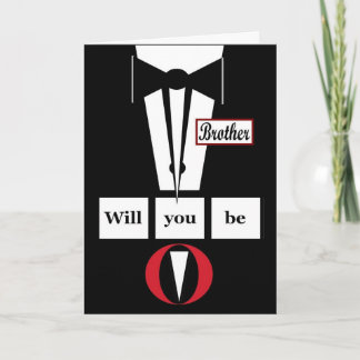 Convite de casamento para IRMÃO - PADRINHO