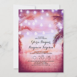 Convite de casamento para lanternas e lanternas