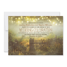 convite de casamento para o rustic country