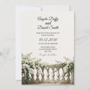 Convite de Casamento para o Terraço do Jardim Ital