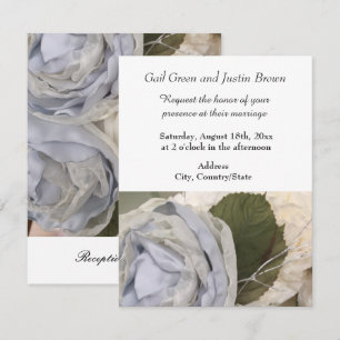 Convite de Casamento Peonies