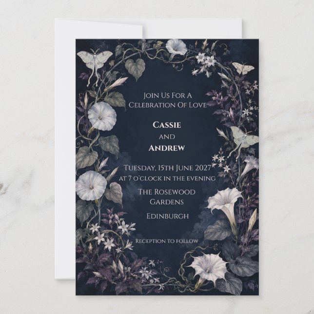 Convite de Casamento Personalizado (Frente)