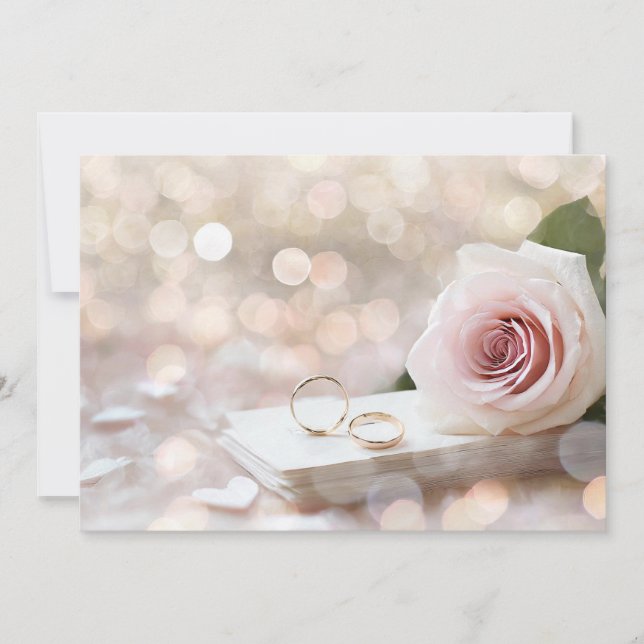 Convite De Casamento Personalizado (Frente)