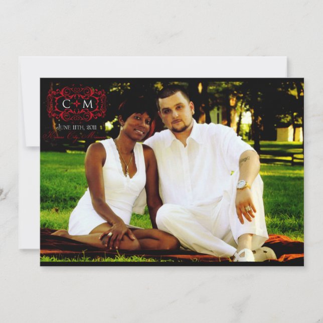 Convite De Casamento Personalizado (Frente)