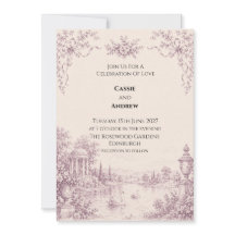 Convite de Casamento Personalizado