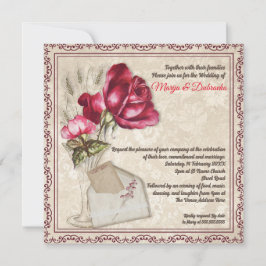 Convite de casamento personalizado