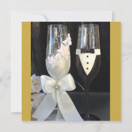 Convite de casamento personalizado