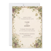 Convite de Casamento Personalizado