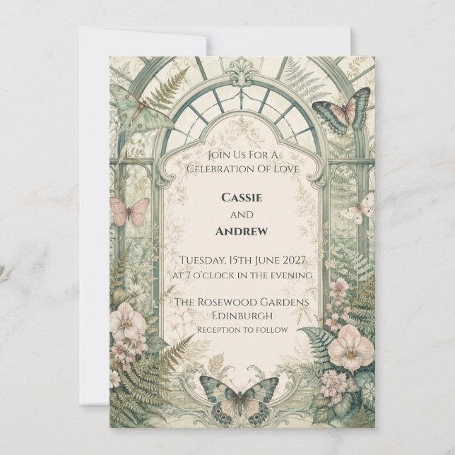 Convite de Casamento Personalizado (Frente)